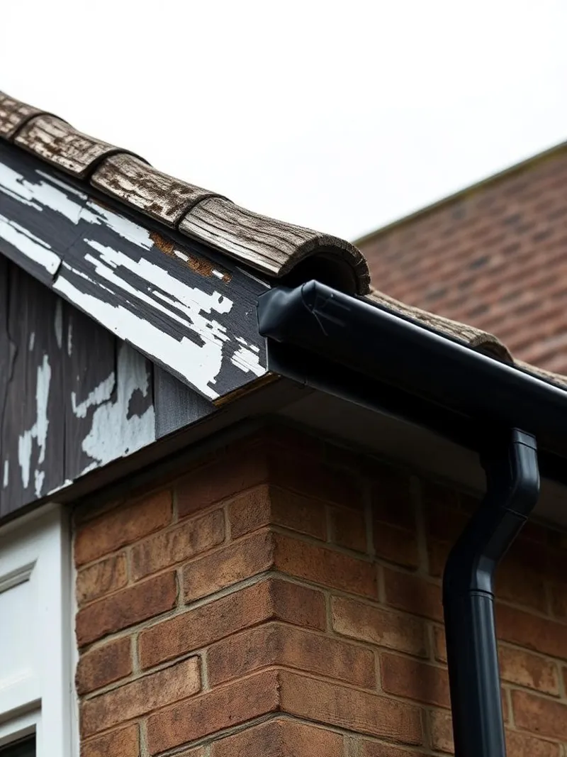 Before - uPVC Fascia Installation