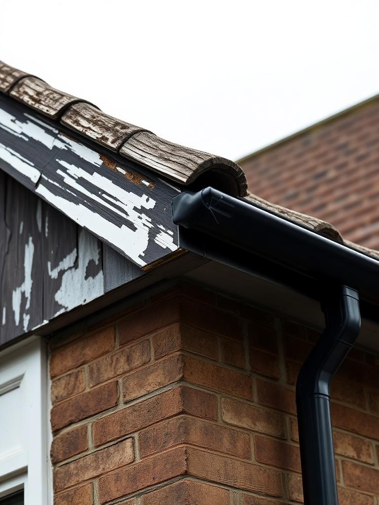 Before - uPVC Fascia Installation