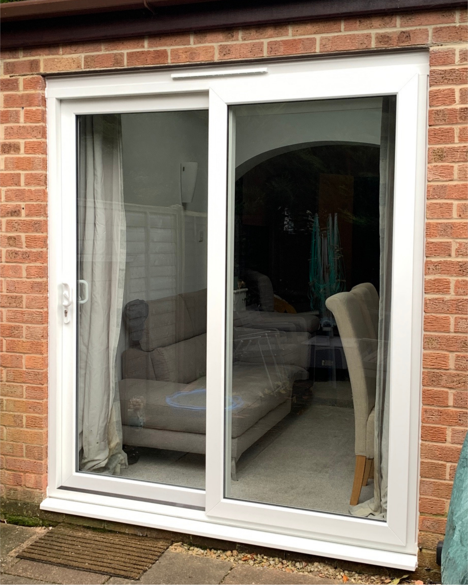 Before - Patio Doors