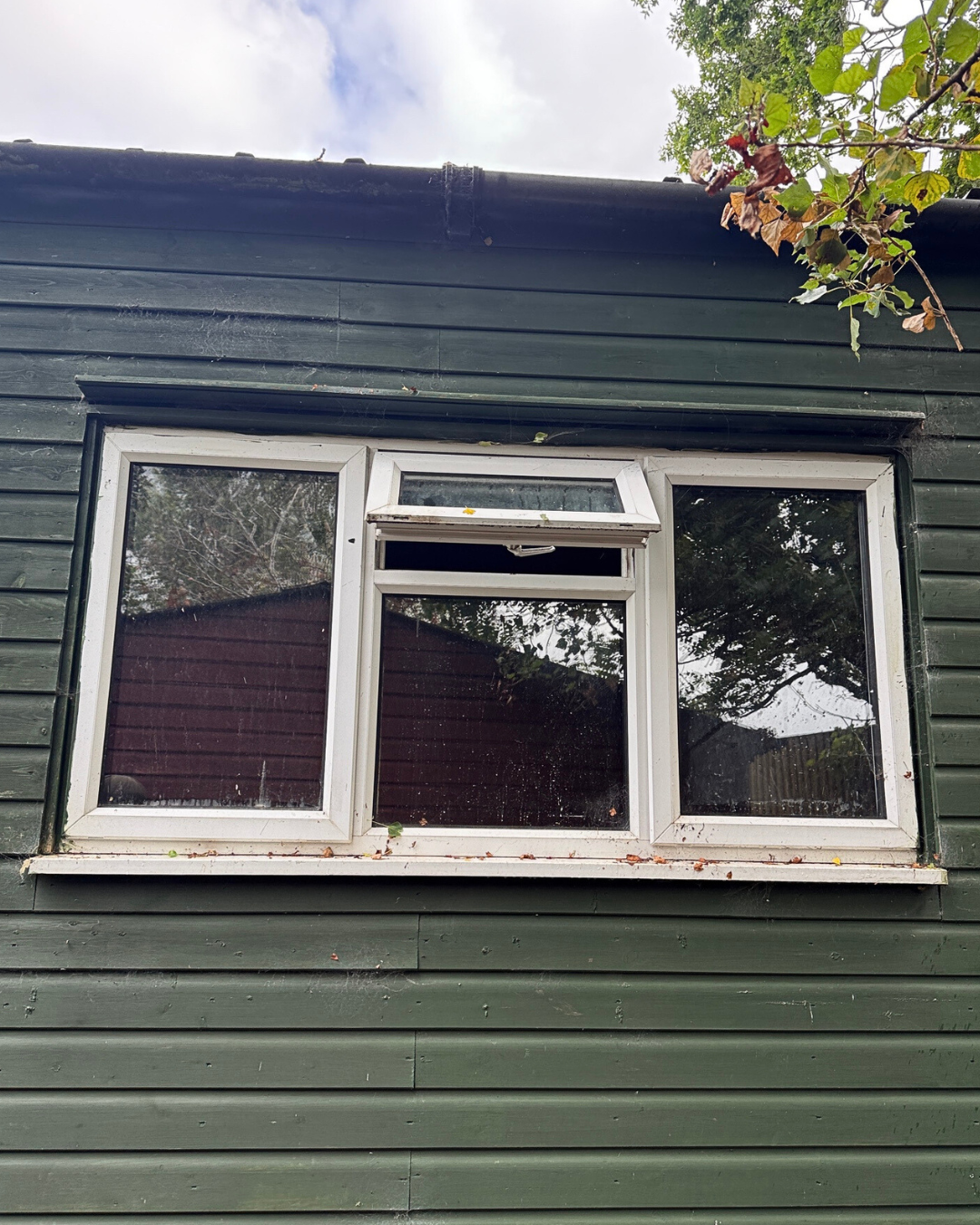 Before - uPVC Window Installation